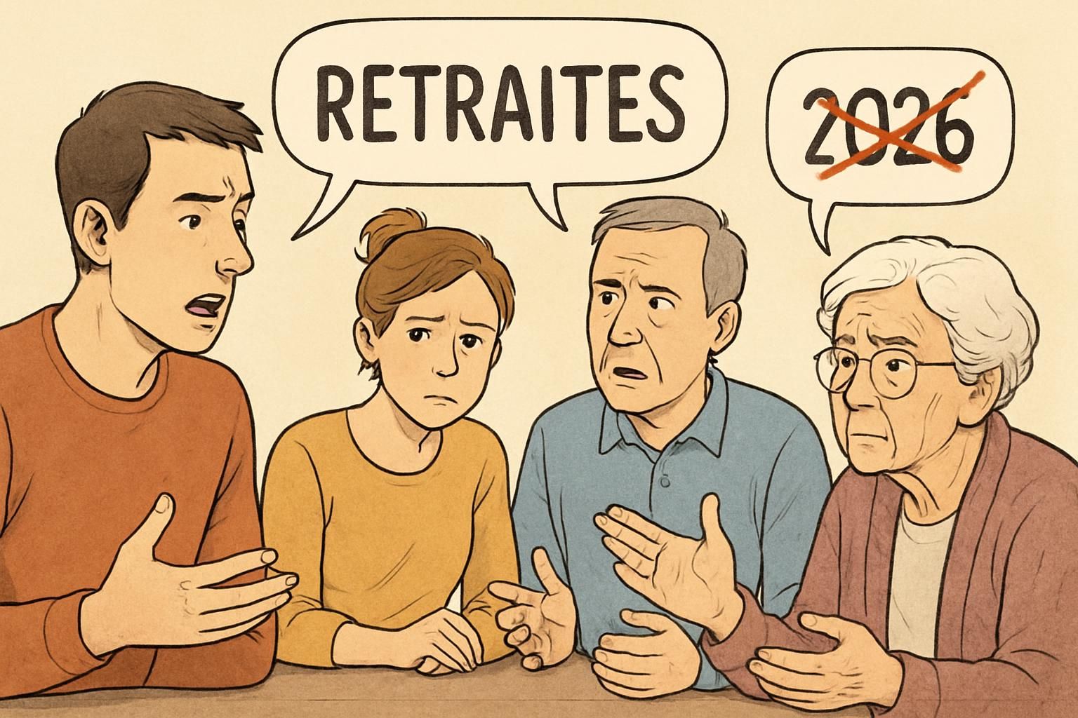découvrez quelles générations seront affectées par la suspension des retraites en 2026, ainsi que les impacts et enjeux liés à cette mesure.