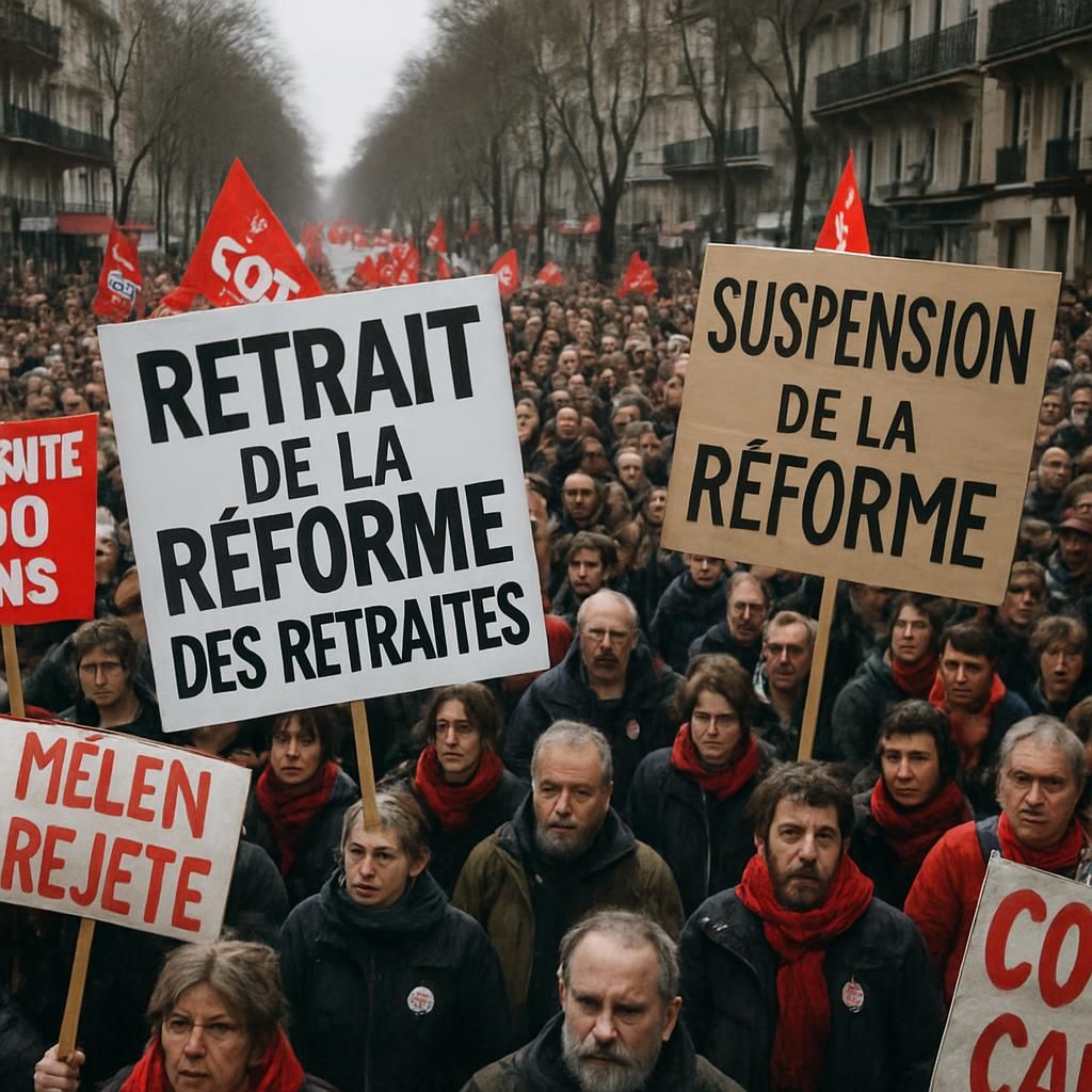 analyse des enjeux et des conséquences liées à la suspension de la réforme des retraites de 1964, un tournant majeur dans l'histoire sociale et économique.