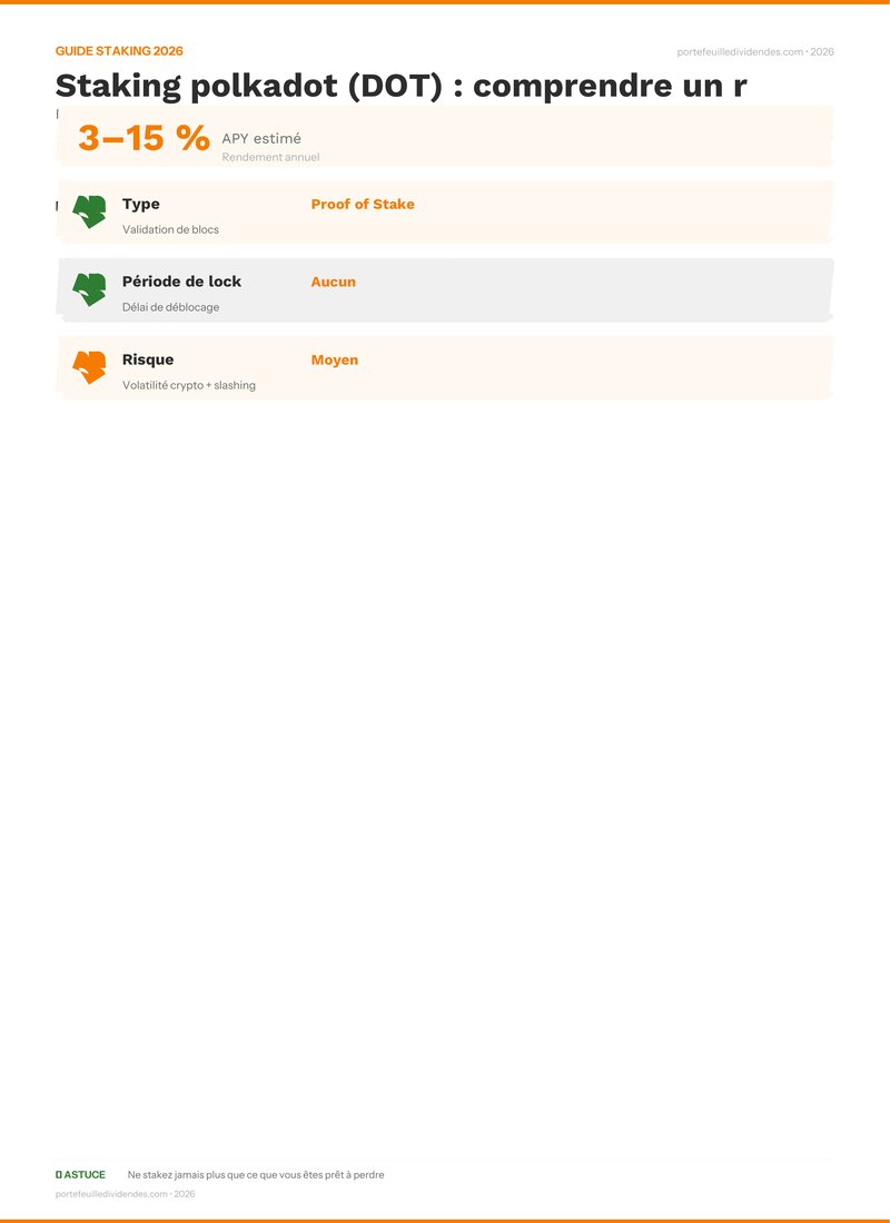 Guide staking - Polkadot