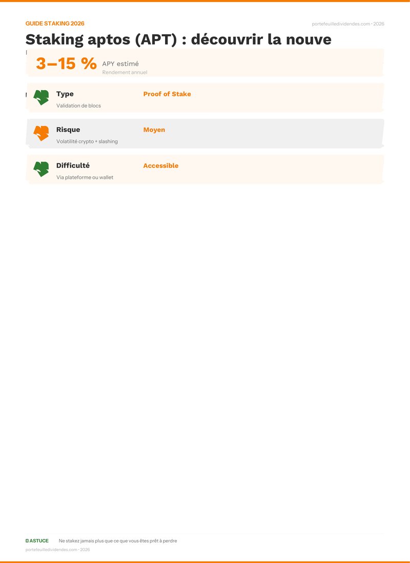 Guide staking - Aptos