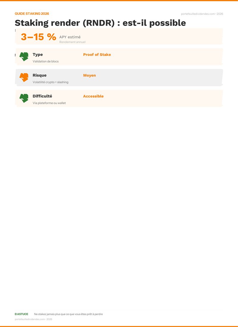 Guide staking - Render