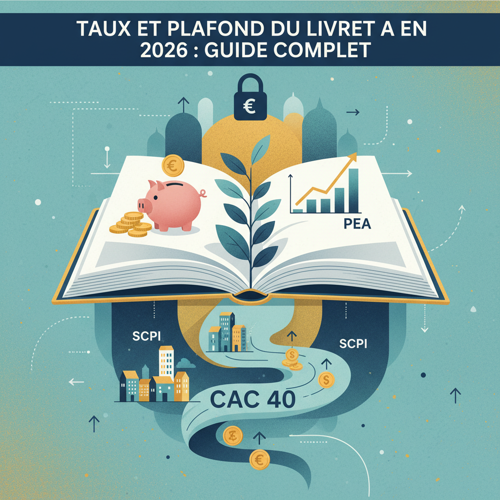 Taux et plafond du Livret A en 2026 : guide complet