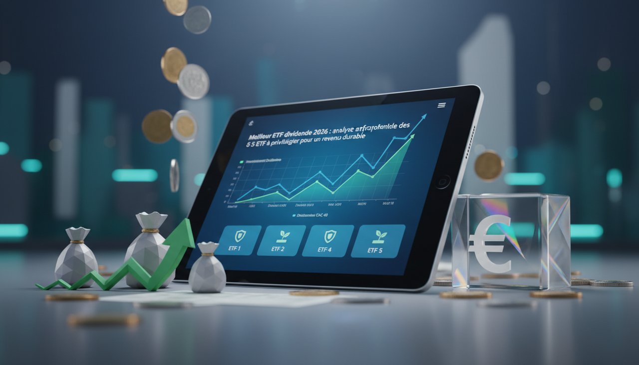 Meilleur ETF dividende 2026 : analyse approfondie des 5 ETF à privilégier pour un revenu durable