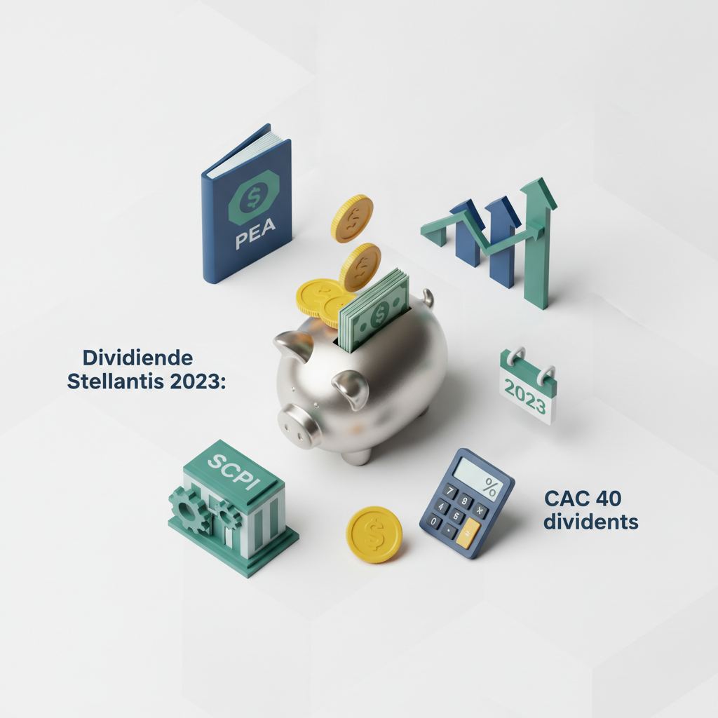 Dividende Stellantis 2023 : montant, rendement et fiscalité