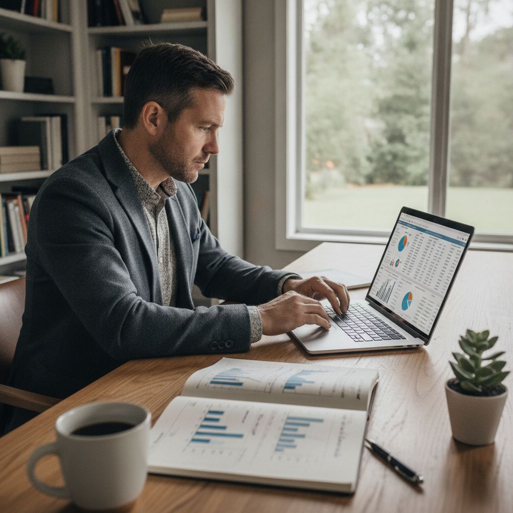 investisseur analyse portefeuille de dividendes