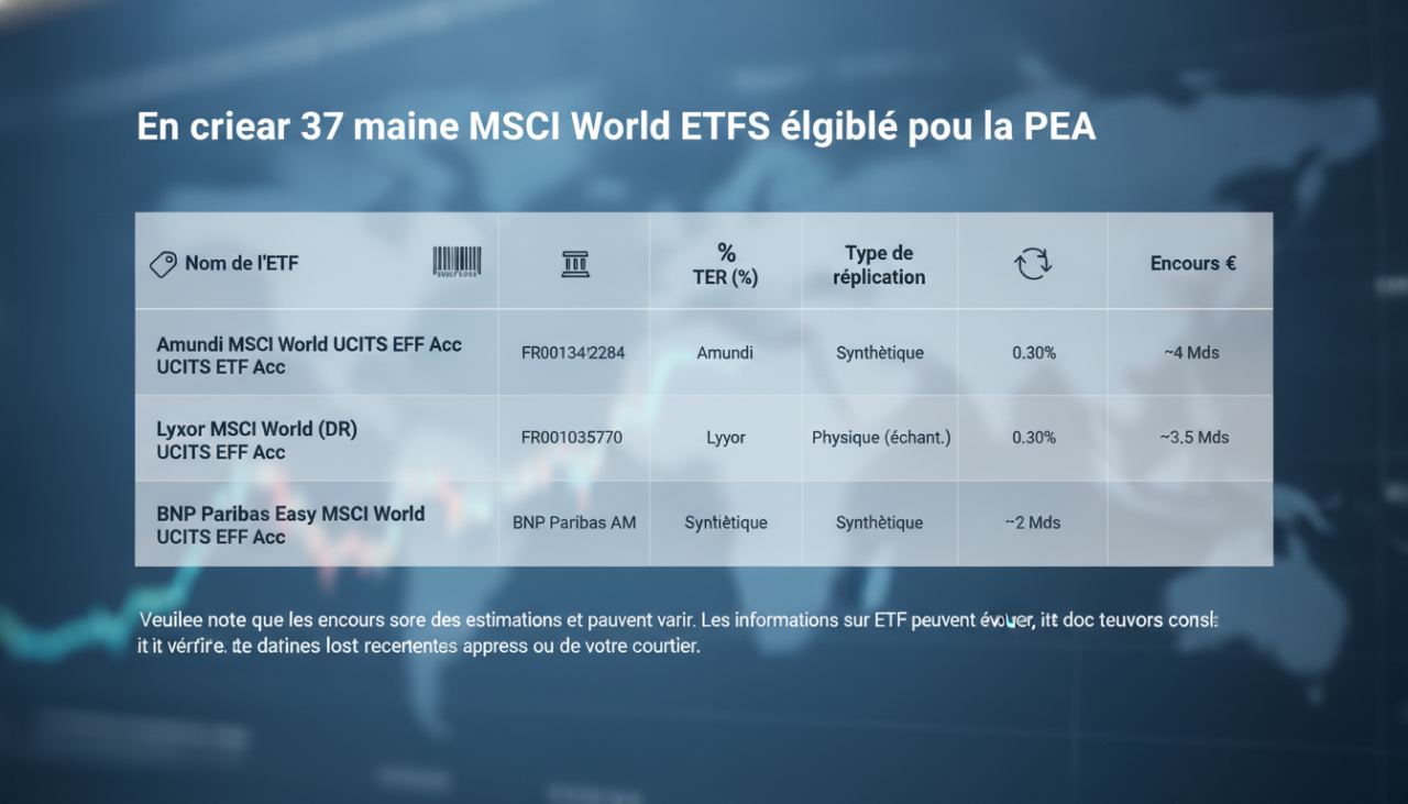 Schéma meilleur ETF investisseurs