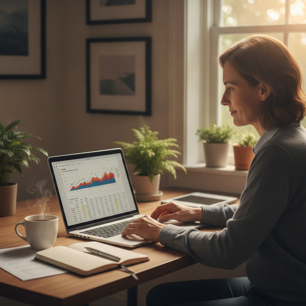 Investisseur analysant la fiscalité de son portefeuille de dividendes