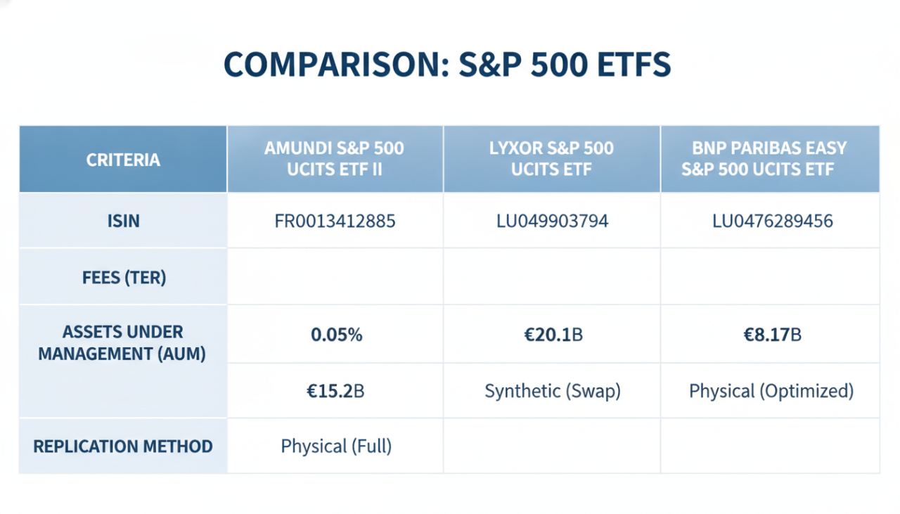 Schéma meilleur etf sp500